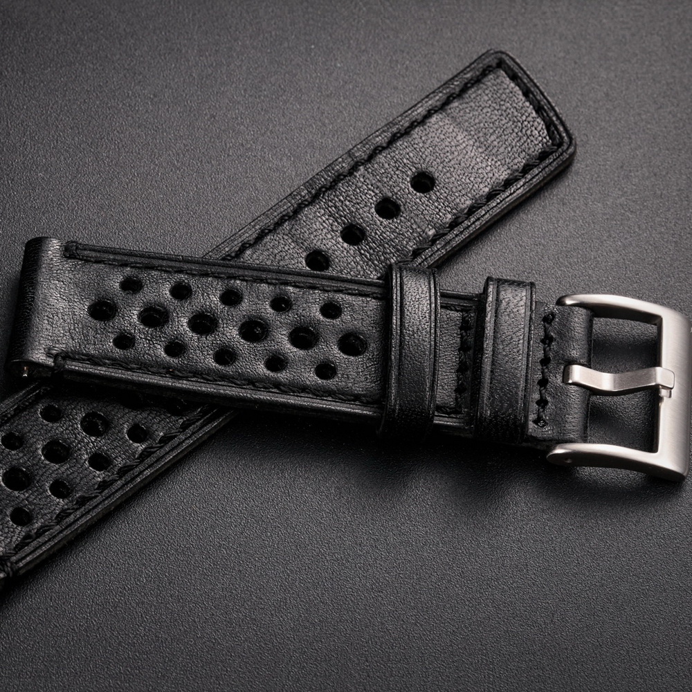 Suede Strap Watch - Hemsut Genuine Leather Watch Band Quick