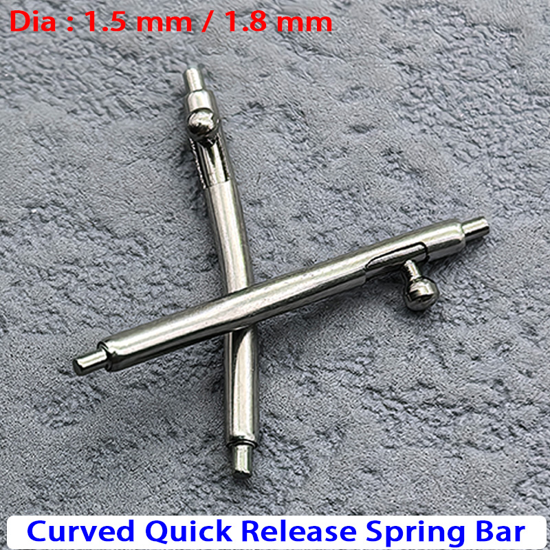 Dia 1.5/1.8mm Curved Quick Rel - Curved Spring Bar review and price
