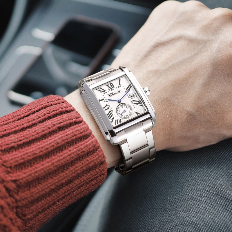 CHENXI 8216 Quartz Watches Fas - Cartier Watch Tank review and price