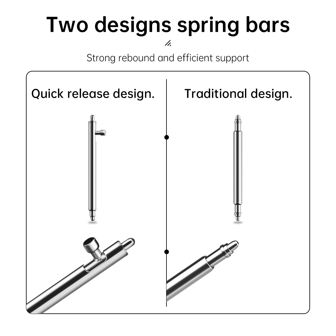 Maikes 316L Stainless Steel Qu - Curved Spring Bar review and price